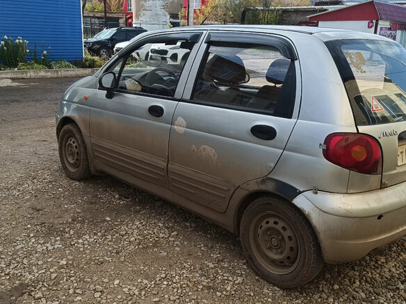 2006 Daewoo Matiz I Рестайлинг, серебристый, 50000 рублей - вид 3
