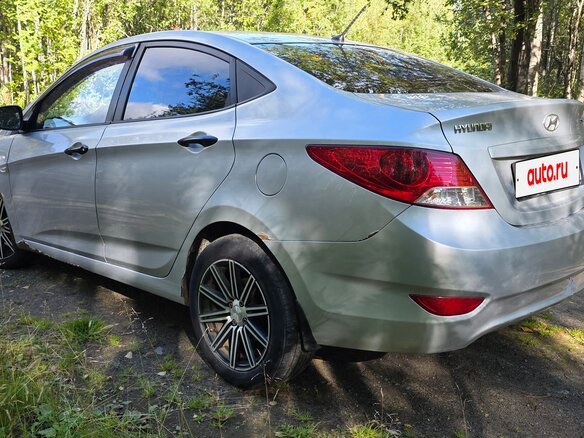 2011 Hyundai Solaris I, серебристый - вид 6