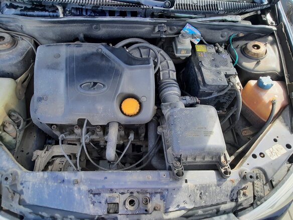 2007 Lada (ВАЗ) Kalina I, фиолетовый, 150000 рублей - вид 17