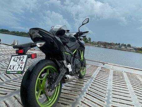 2021 Kawasaki Z 650, чёрный, 550000 рублей, вид 2