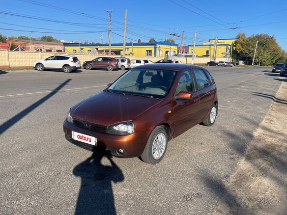 2008 Lada (ВАЗ) Kalina I, коричневый, 200000 рублей