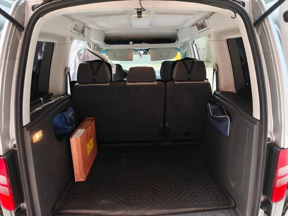 2012 Volkswagen Caddy III Рестайлинг, серебристый, 890000 рублей - вид 10