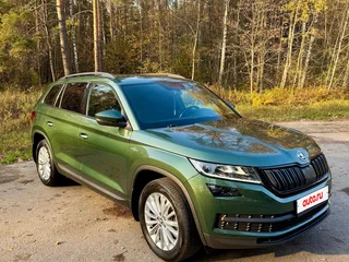 2021 Skoda Kodiaq I, зелёный, 3100000 рублей, вид 2