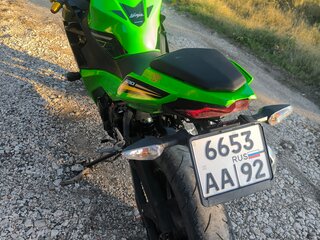 2020 Kawasaki Ninja 400, зелёный, 500000 рублей, вид 3