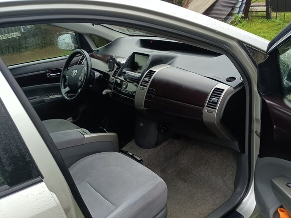 2005 Toyota Prius II (XW20), серебристый, 350000 рублей - вид 5