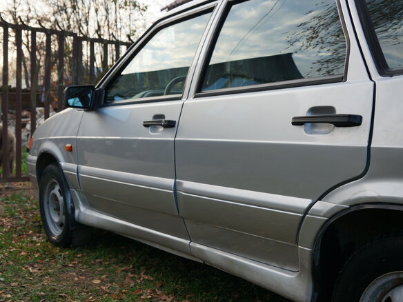 2008 Lada (ВАЗ) 2115, серебристый, 270000 рублей - вид 4