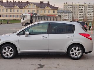 2009 Nissan Tiida I, серебристый, 850000 рублей, вид 3