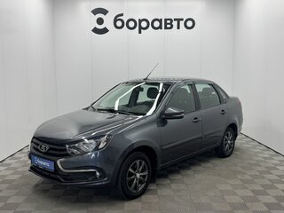 2018 Lada (ВАЗ) Granta I Рестайлинг, серый, 740000 рублей, вид 1