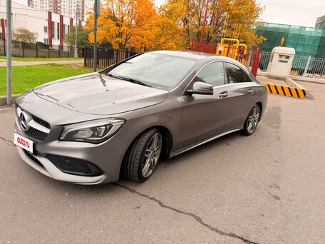 2017 Mercedes-Benz CLA 200 I (C117, X117) Рестайлинг, серый, 1915000 рублей, вид 1