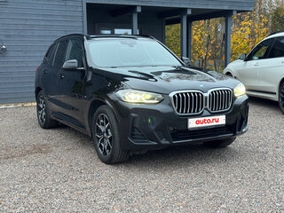 2021 BMW X3 30i sDrive III (G01), чёрный, 4000000 рублей, вид 3