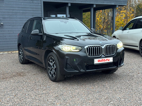 2021 BMW X3 30i sDrive III (G01), чёрный, 4000000 рублей, вид 3