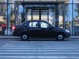 2013 Lada (ВАЗ) Granta I, чёрный, 430000 рублей, вид 4