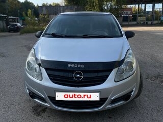 2007 Opel Corsa D, серебристый, 210000 рублей, вид 1