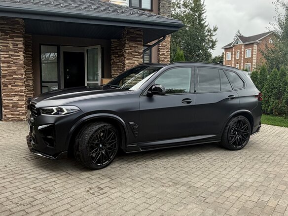 2023 BMW X5 M Competition III (F95) Рестайлинг, синий, 15500000 рублей - вид 7