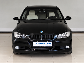 2007 BMW 3 серии 320i V (E90/E91/E92/E93), чёрный, 860000 рублей, вид 2
