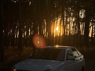 2014 Lada (ВАЗ) Priora I Рестайлинг, белый, 390000 рублей, вид 2