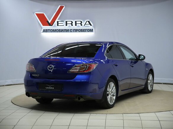 2008 Mazda 6 II (GH), синий, 950000 рублей - вид 4