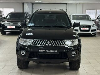 2012 Mitsubishi Pajero Sport II, чёрный, 1350000 рублей, вид 2