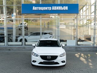 2016 Mazda 6 III (GJ) Рестайлинг, белый, 1499000 рублей, вид 5
