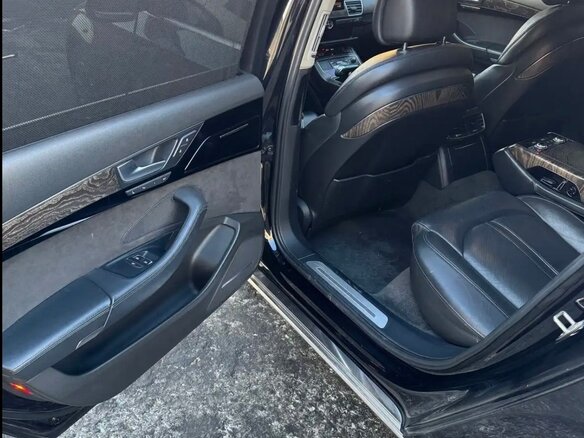 2014 Audi A8 Long III (D4) Рестайлинг, чёрный, 1600000 рублей - вид 13