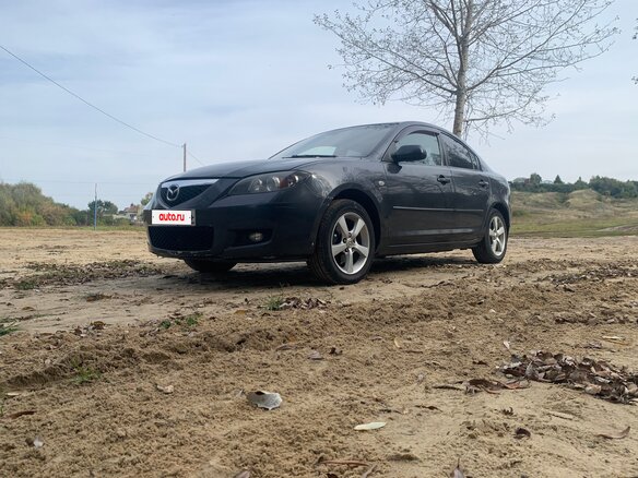 2007 Mazda 3 I (BK) Рестайлинг, серый, 450000 рублей