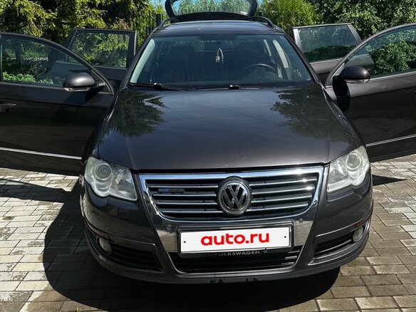 2008 Volkswagen Passat B6, коричневый, 650000 рублей - вид 2