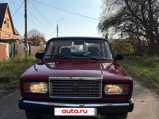 2007 Lada (ВАЗ) 2107, пурпурный, 130000 рублей, вид 2