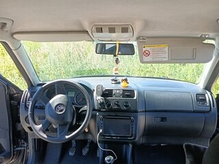 2013 Skoda Fabia II Рестайлинг, чёрный, 390000 рублей, вид 4