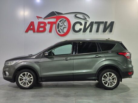 2017 Ford Kuga II Рестайлинг, серый, 1129000 рублей, вид 4