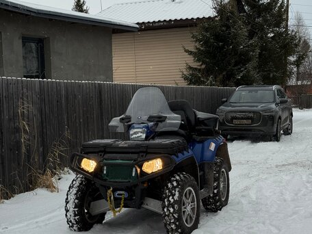 2010 Polaris Sportsman 550, синий, 525000 рублей, вид 2
