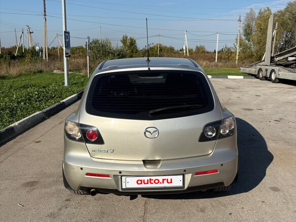 2008 Mazda 3 I (BK) Рестайлинг, золотистый, 750000 рублей - вид 5