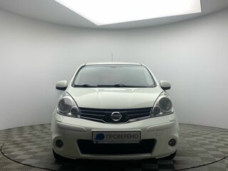 2013 Nissan Note I Рестайлинг, белый, 807000 рублей, вид 2