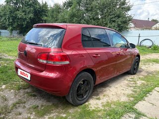 2010 Volkswagen Golf VI, красный, 680000 рублей, вид 4