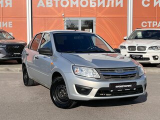 2016 Lada (ВАЗ) Granta I, серебристый, 439000 рублей, вид 3