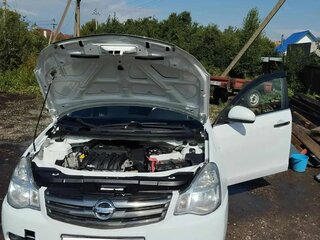 2018 Nissan Almera III (G15), белый, 850000 рублей, вид 2