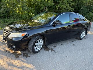 2011 Toyota Camry VI (XV40) Рестайлинг, чёрный, 1300000 рублей, вид 5
