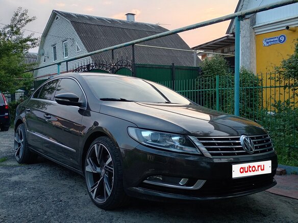 2012 Volkswagen Passat CC I, коричневый, 1700000 рублей