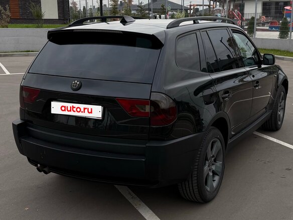 2005 BMW X3 30i I (E83), чёрный, 905000 рублей - вид 5
