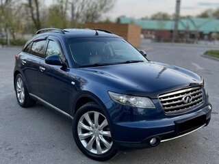 2007 Infiniti FX35 I (S50) Рестайлинг, синий, 1170000 рублей, вид 1