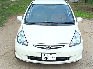 2007 Honda Fit I, белый, 475000 рублей, вид 1