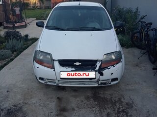 2005 Chevrolet Aveo I, белый, 250000 рублей, вид 1