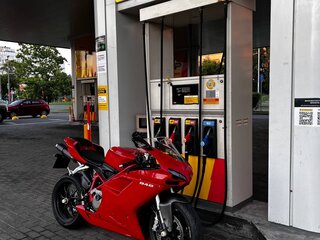 2008 Ducati 848, красный, 650000 рублей, вид 5