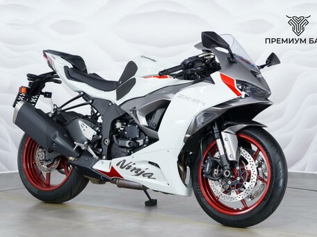 2025 Kawasaki ZX-6R Ninja, белый, 1477000 рублей, вид 5