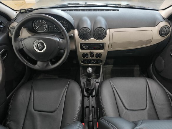2012 Renault Logan I Рестайлинг, синий, 459000 рублей - вид 9