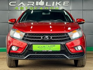 2019 Lada (ВАЗ) Vesta SW Cross I, красный, 1199000 рублей, вид 5