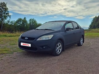 2008 Ford Focus II Рестайлинг, чёрный, 405000 рублей, вид 1