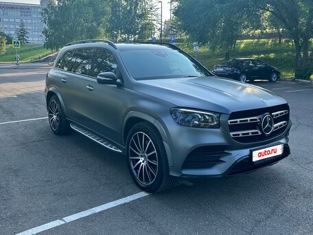 2022 Mercedes-Benz GLS 400 d II (X167), серый, 8849000 рублей, вид 3