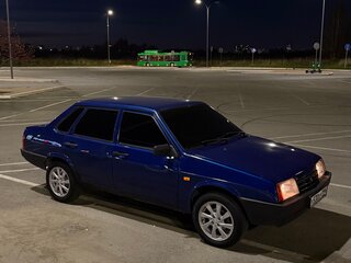 2002 Lada (ВАЗ) 21099, синий, 250000 рублей, вид 5