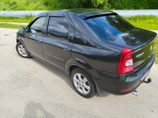 2011 Renault Logan I Рестайлинг, чёрный, 535000 рублей, вид 4
