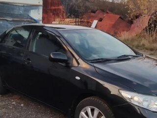 2008 Toyota Corolla X (E140, E150), чёрный, 640000 рублей, вид 4